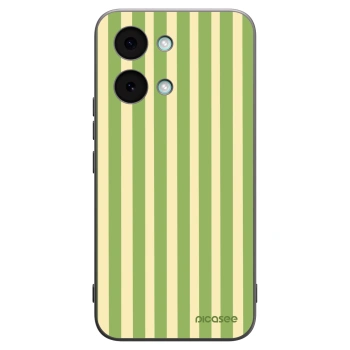 Picasee silikonski črni ovitek za Xiaomi Poco X8 Pro Max - Lines Matcha