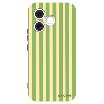 Picasee silikonski črni ovitek za Honor 600 Lite - Lines Matcha
