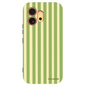 Picasee silikonski črni ovitek za Honor 600 - Lines Matcha