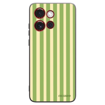 Picasee silikonski črni ovitek za Motorola Edge 60 Neo 5G - Lines Matcha