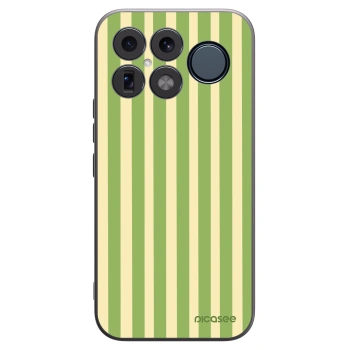 Picasee silikonski črni ovitek za Xiaomi Poco F8 Ultra - Lines Matcha