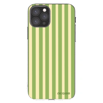 Picasee silikonski prozorni ovitek za Apple iPhone 11 Pro - Lines Matcha
