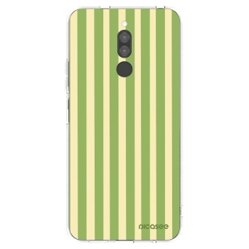 Picasee silikonski prozorni ovitek za Xiaomi Redmi 8 - Lines Matcha