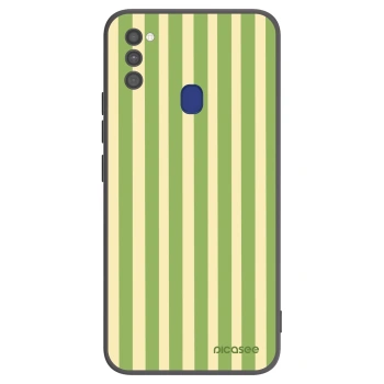 Ovitek za Samsung Galaxy M21 M215F - Lines Matcha