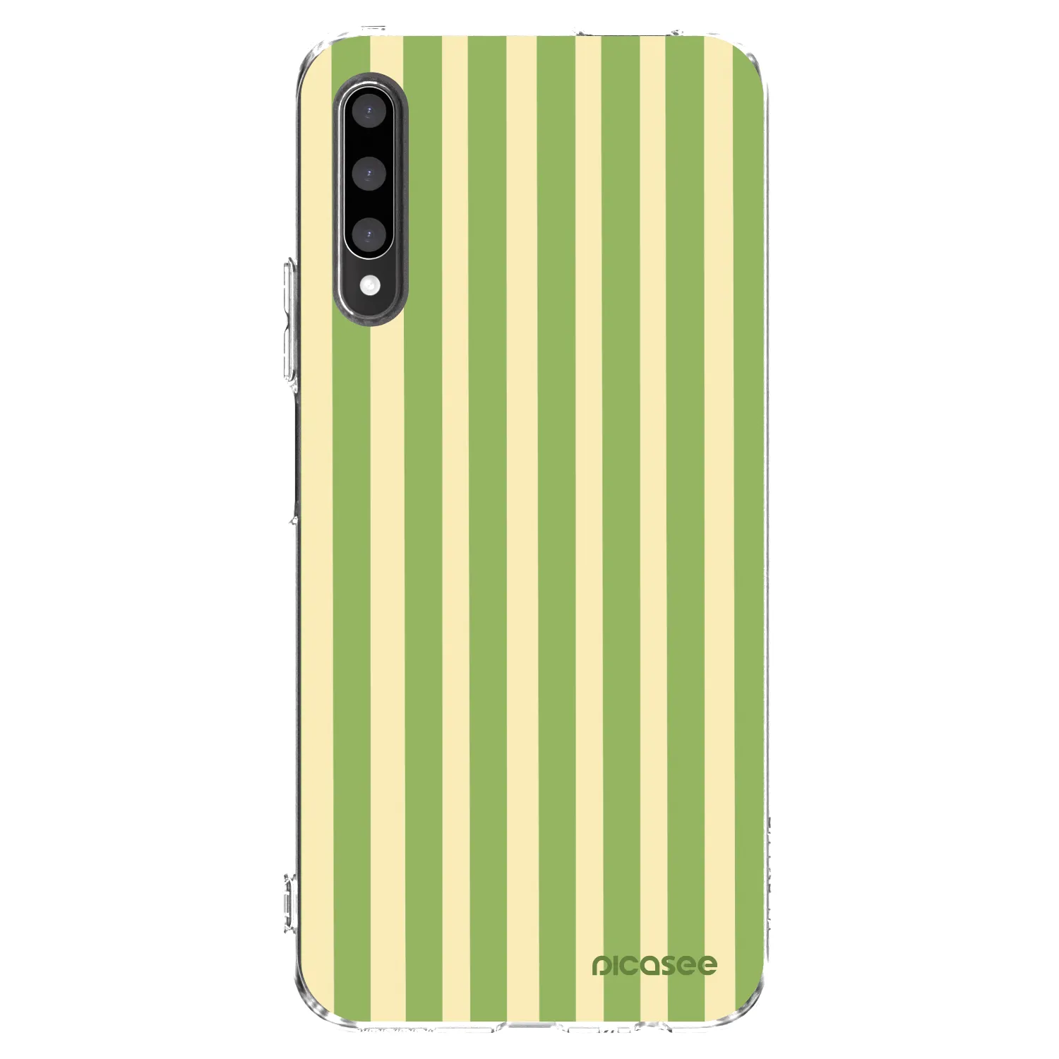 Picasee silikonski prozorni ovitek za Honor 9X Pro - Lines Matcha
