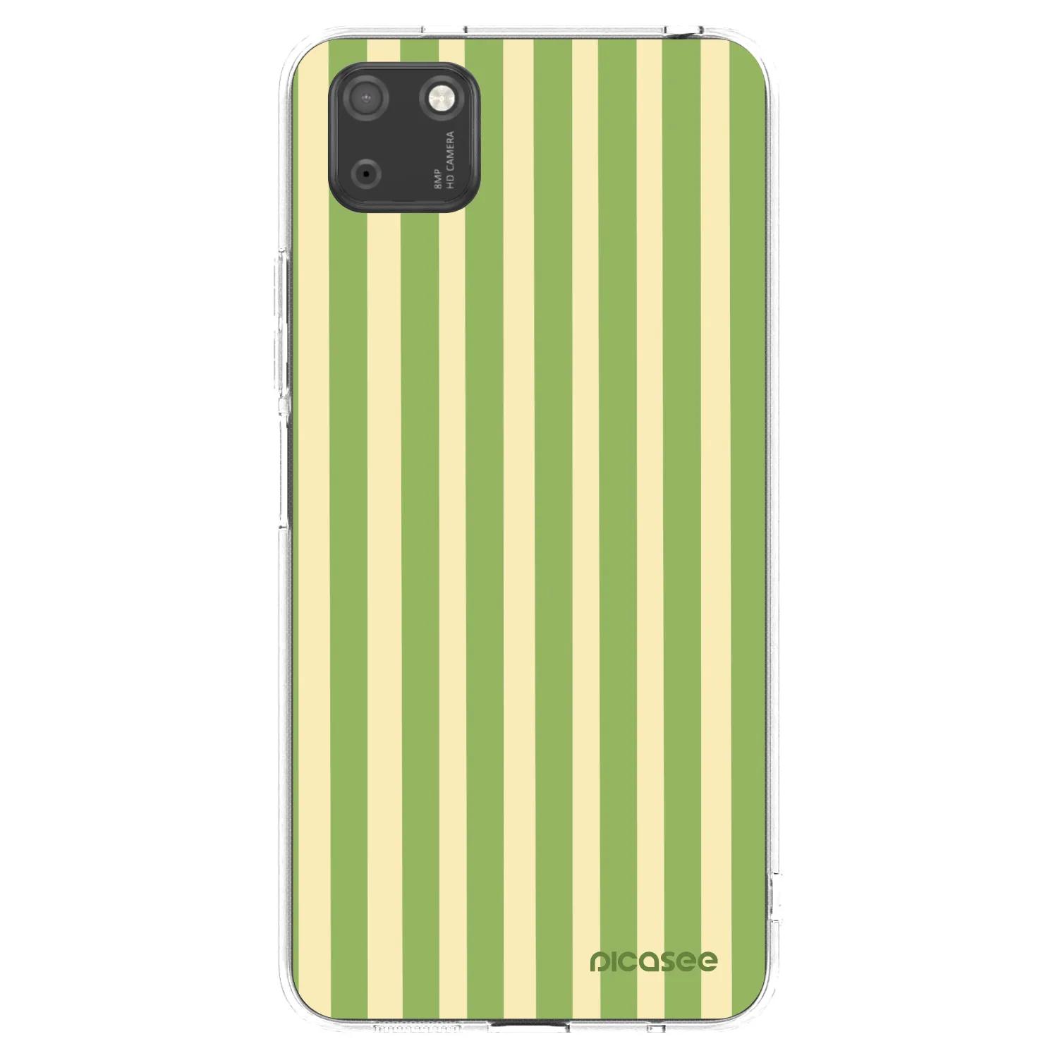 Picasee silikonski prozorni ovitek za Huawei Y5P - Lines Matcha