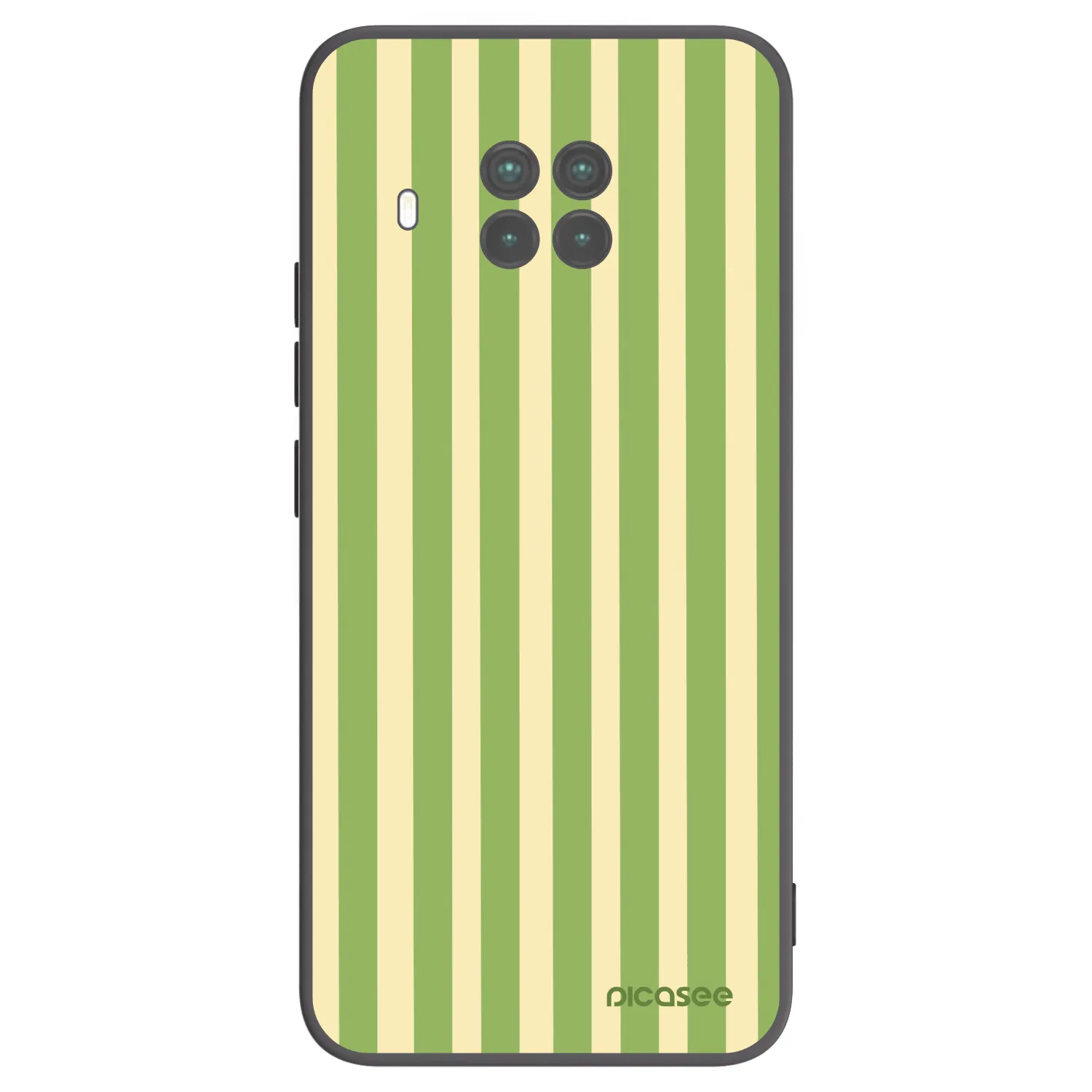 Picasee silikonski črni ovitek za Xiaomi Mi 10T Lite - Lines Matcha