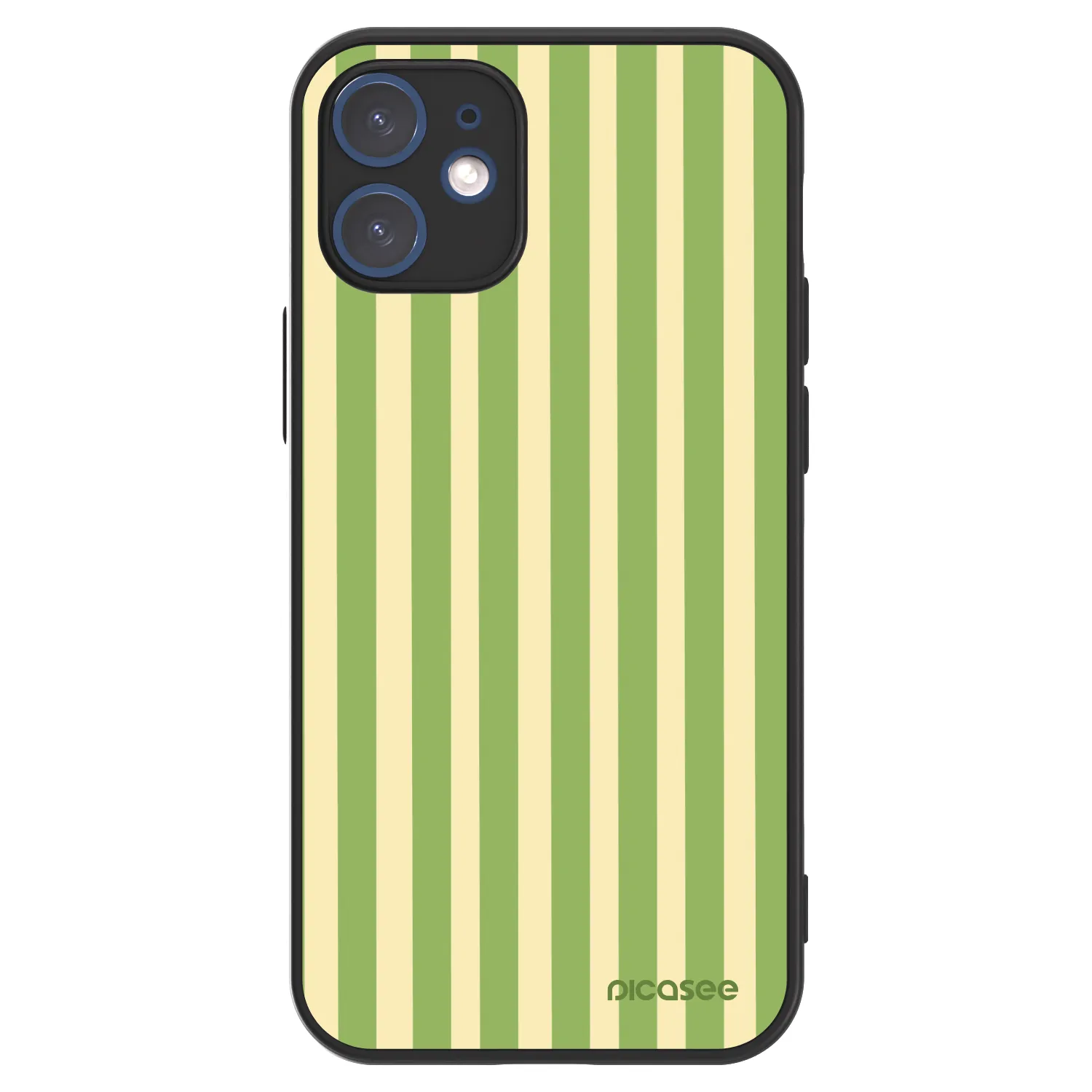 Picasee ULTIMATE CASE za Apple iPhone 12 mini - Lines Matcha