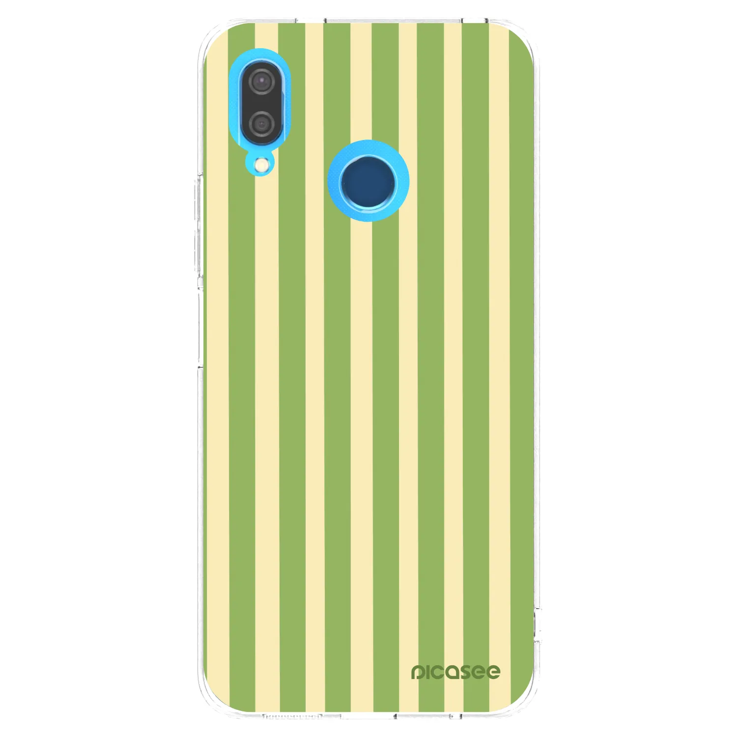 Picasee silikonski prozorni ovitek za Huawei P20 Lite - Lines Matcha
