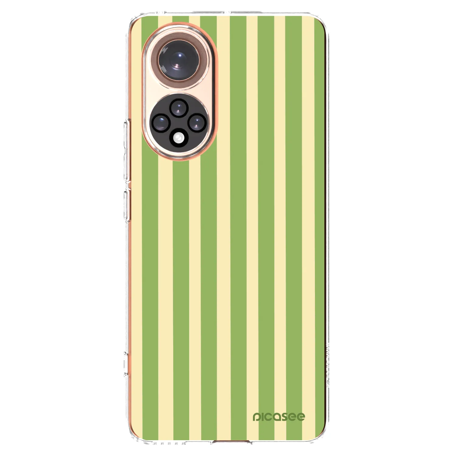 Picasee silikonski prozorni ovitek za Huawei Nova 9 - Lines Matcha