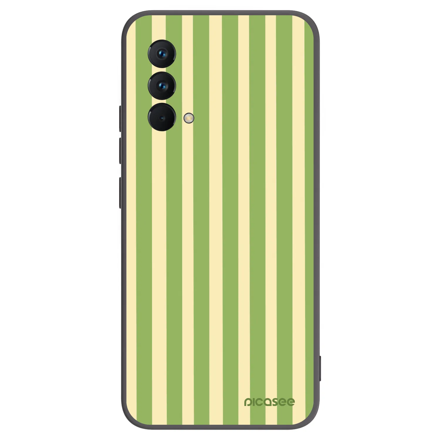Picasee silikonski črni ovitek za Realme GT Master Edition 5G - Lines Matcha