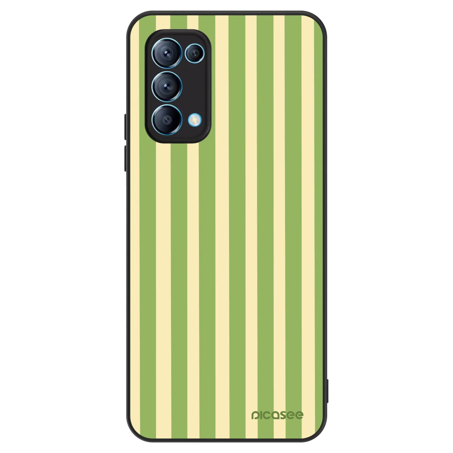 Picasee ULTIMATE CASE za OPPO A16s - Lines Matcha