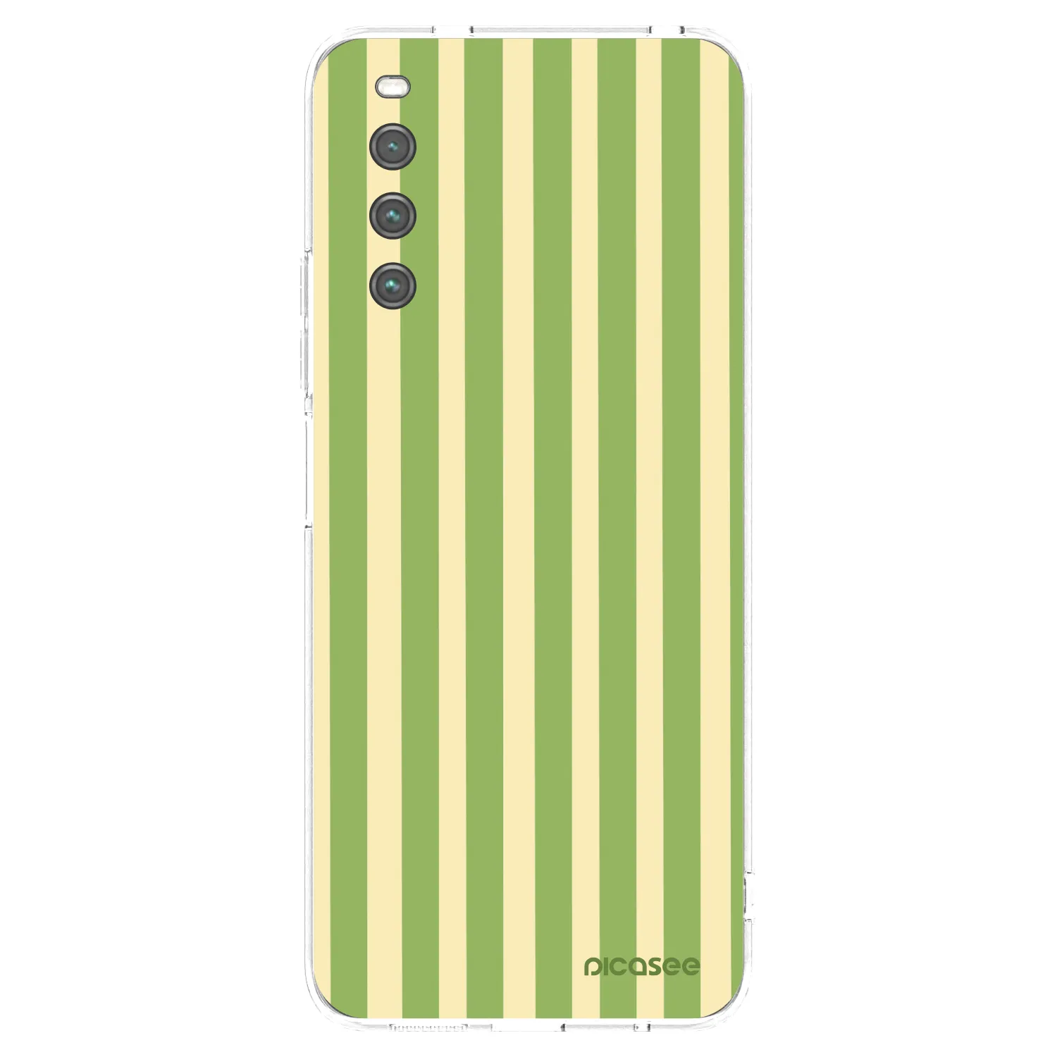 Picasee silikonski prozorni ovitek za Sony Xperia 10 IV 5G - Lines Matcha