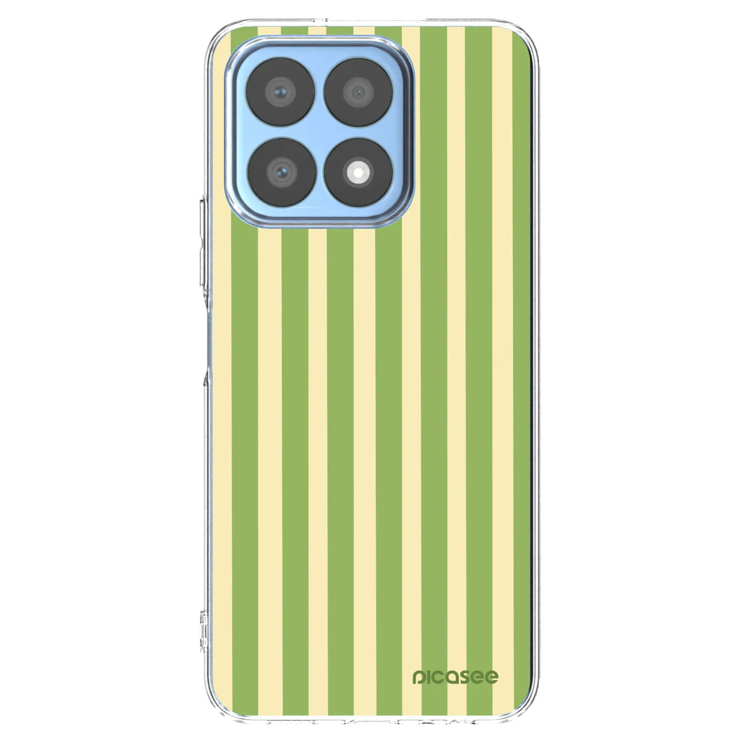 Picasee silikonski prozorni ovitek za Honor X8a - Lines Matcha