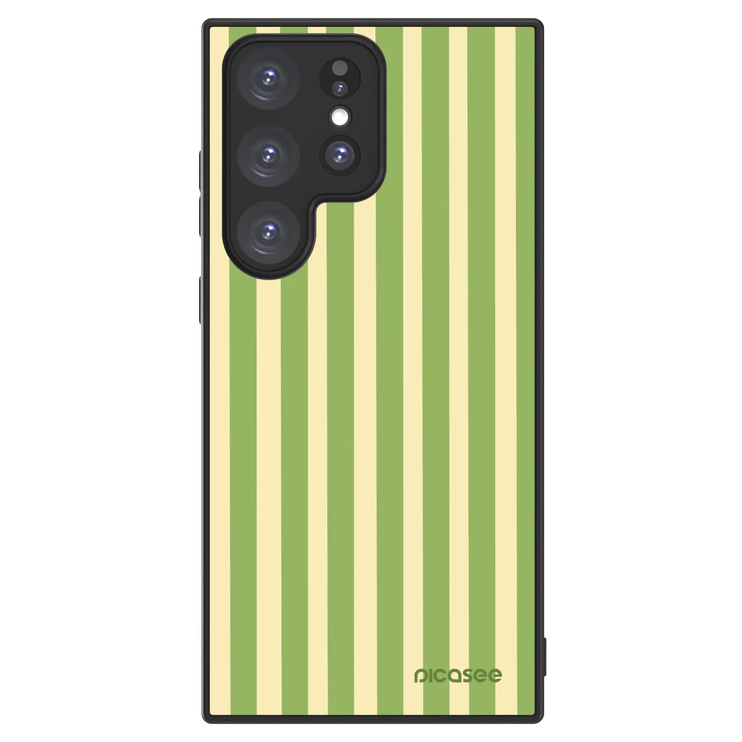 Picasee ULTIMATE CASE PowerShare za Samsung Galaxy S23 Ultra 5G - Lines Matcha