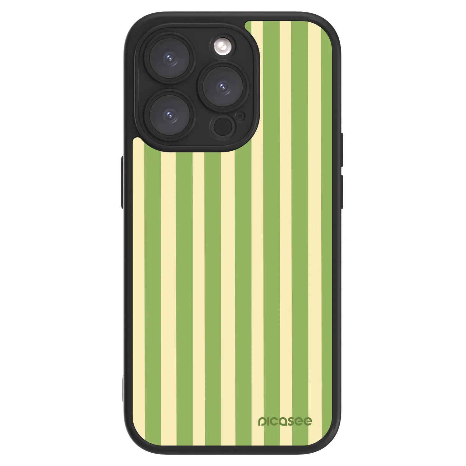 Picasee ULTIMATE CASE MagSafe za Apple iPhone 15 Pro - Lines Matcha