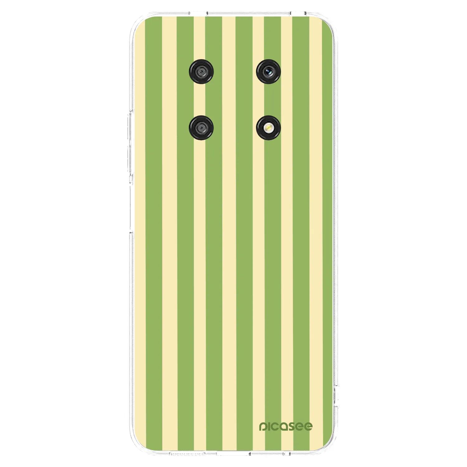 Picasee silikonski prozorni ovitek za Honor Magic4 Lite 5G - Lines Matcha