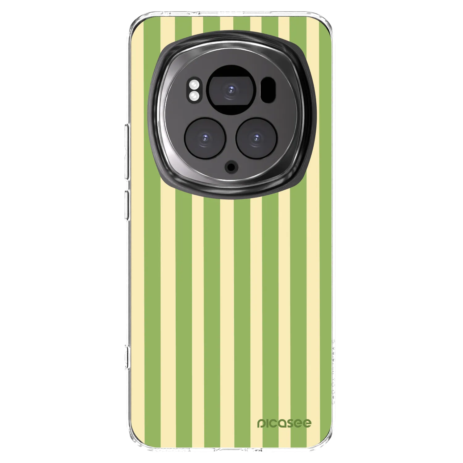 Picasee silikonski prozorni ovitek za Honor Magic6 Pro - Lines Matcha
