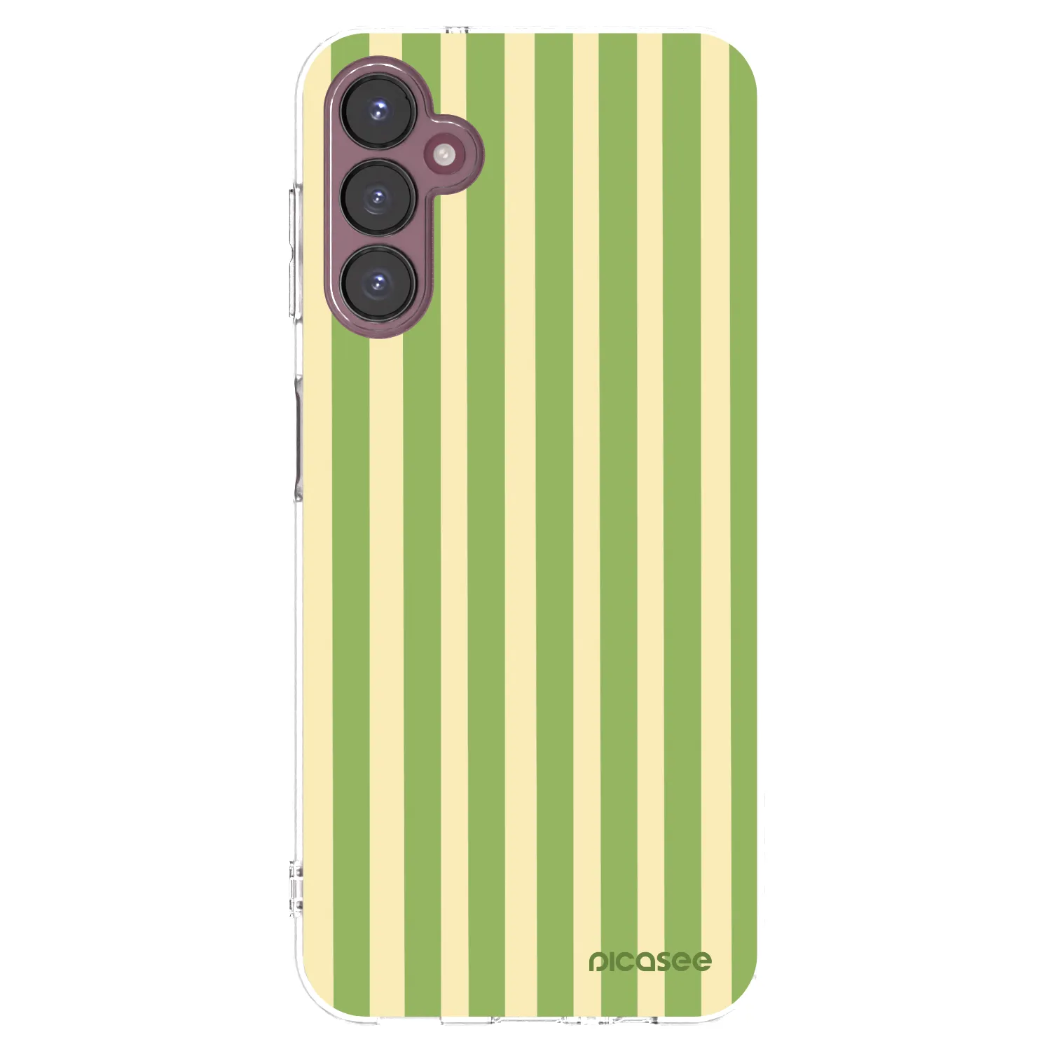 Picasee silikonski prozorni ovitek za Samsung Galaxy A05s A057G - Lines Matcha