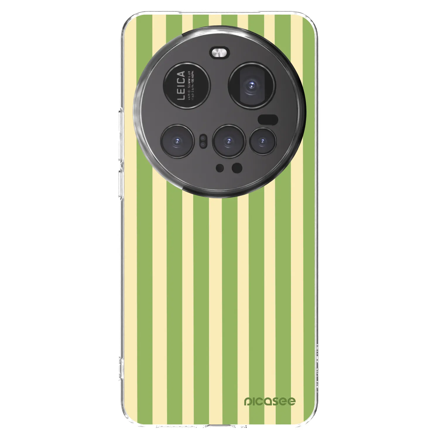 Picasee silikonski prozorni ovitek za Xiaomi 15 Ultra - Lines Matcha