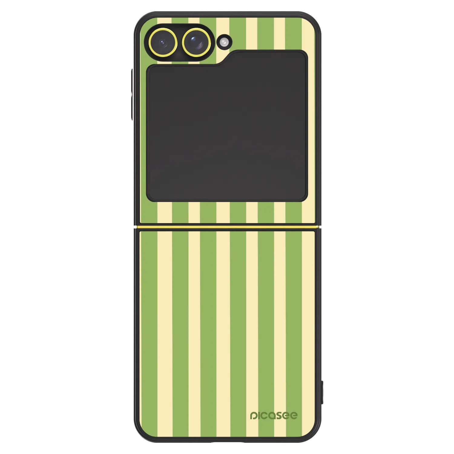 Picasee ULTIMATE CASE za Samsung Galaxy Z Flip6 5G - Lines Matcha