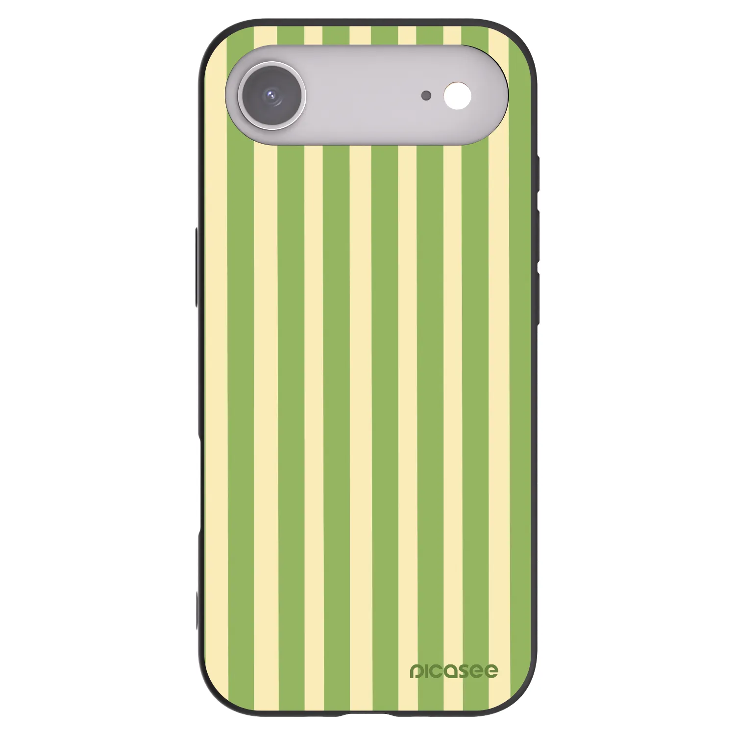 Picasee silikonski črni ovitek za Apple iPhone Air - Lines Matcha
