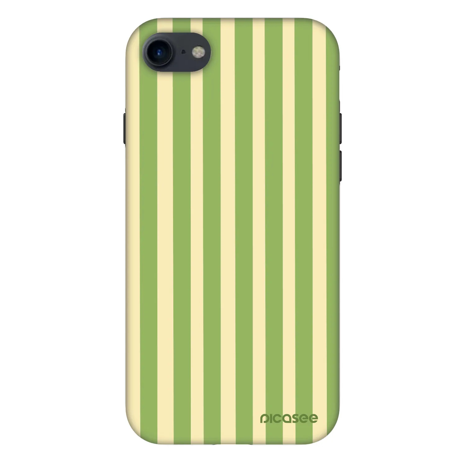 Picasee Fashion Case za Apple iPhone SE 2020 - Lines Matcha