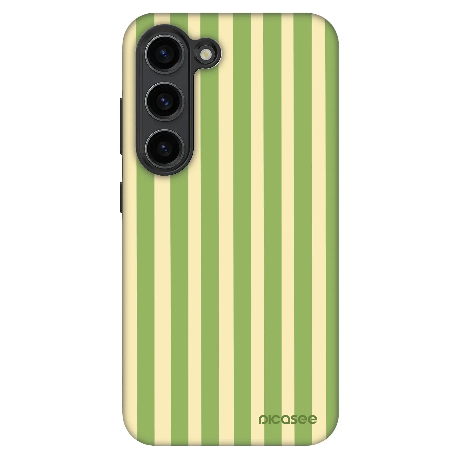 Picasee Fashion Case za Samsung Galaxy S23+ 5G - Lines Matcha