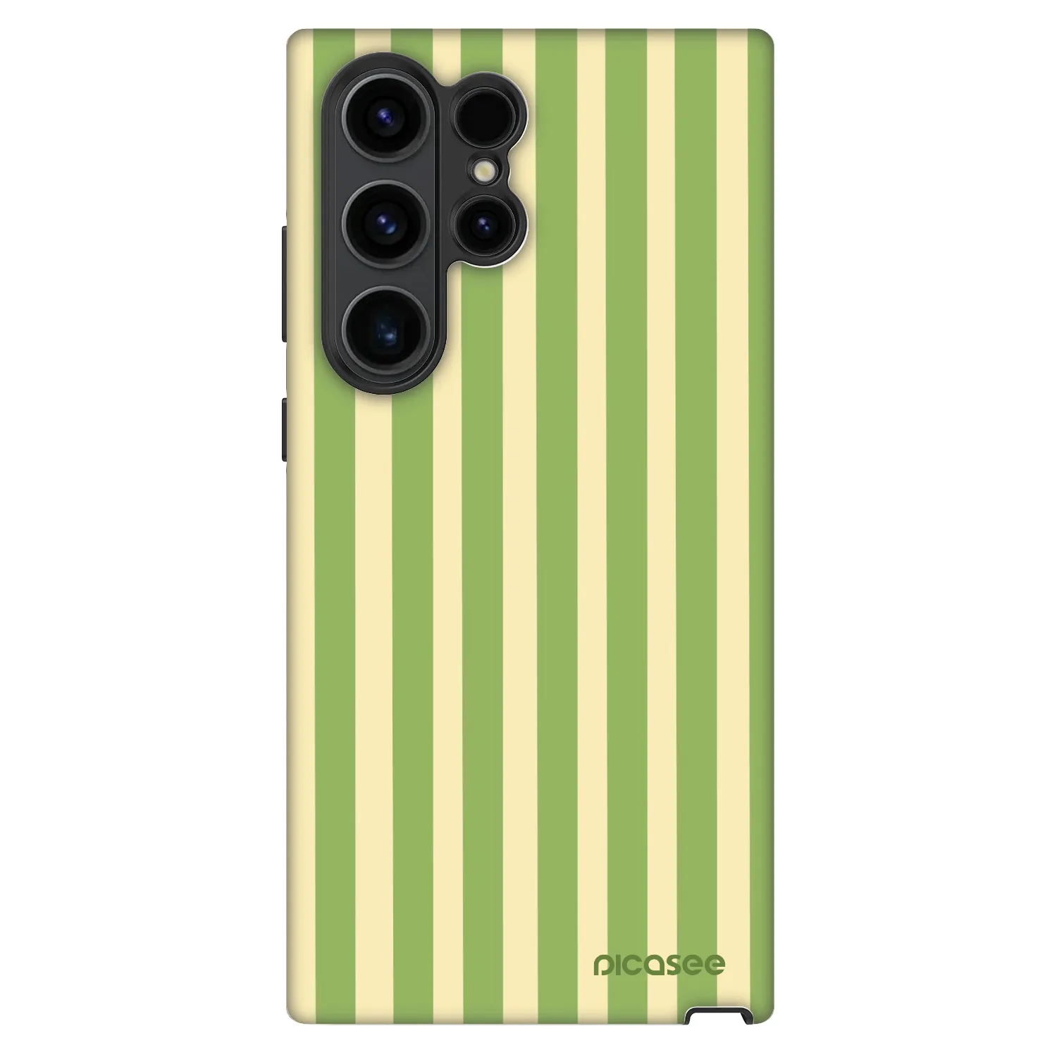 Picasee Fashion Case za Samsung Galaxy S22 Ultra 5G - Lines Matcha