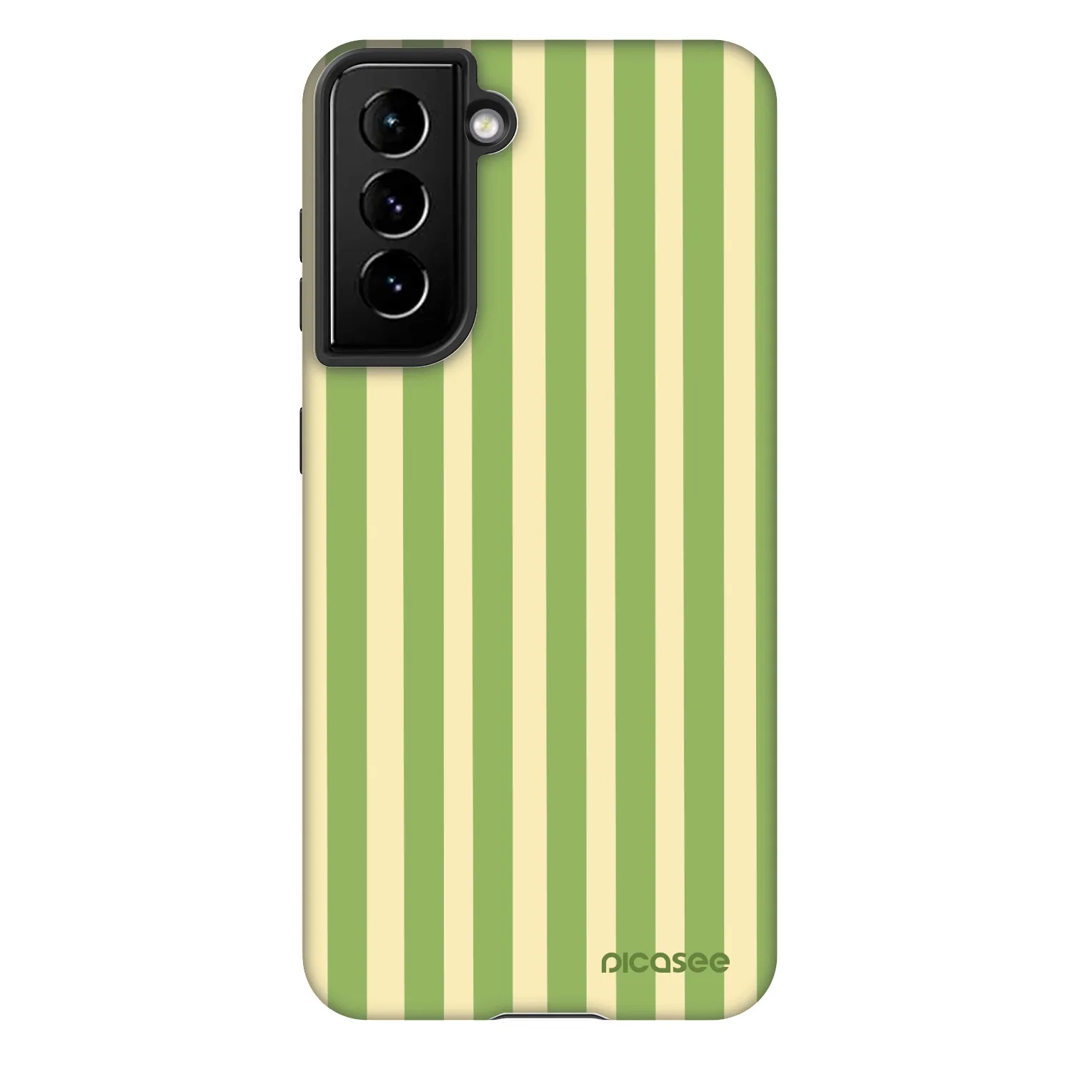 Picasee Fashion Case za Samsung Galaxy S21 5G G991B - Lines Matcha