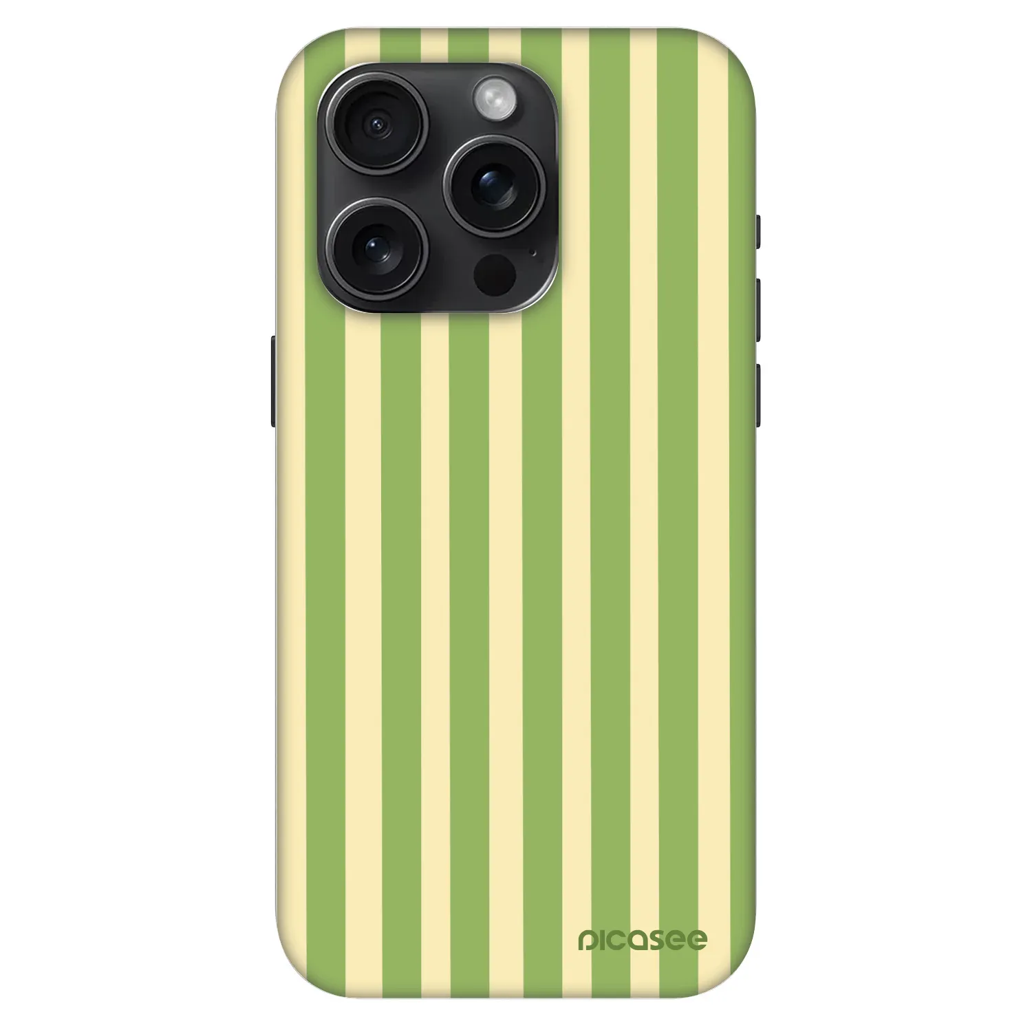 Picasee Fashion Case MagSafe za Apple iPhone 15 Pro - Lines Matcha