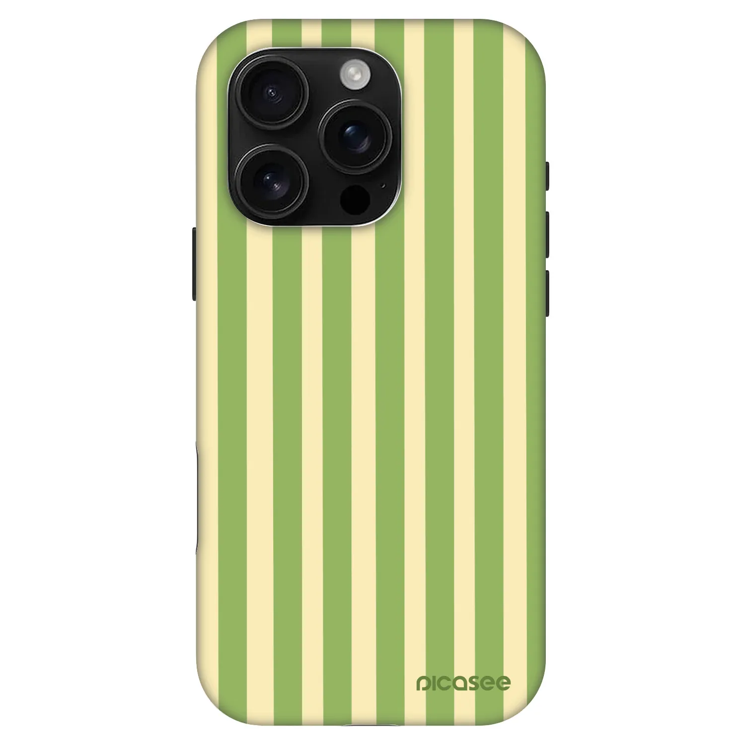 Picasee Fashion Case MagSafe za Apple iPhone 16 Pro - Lines Matcha