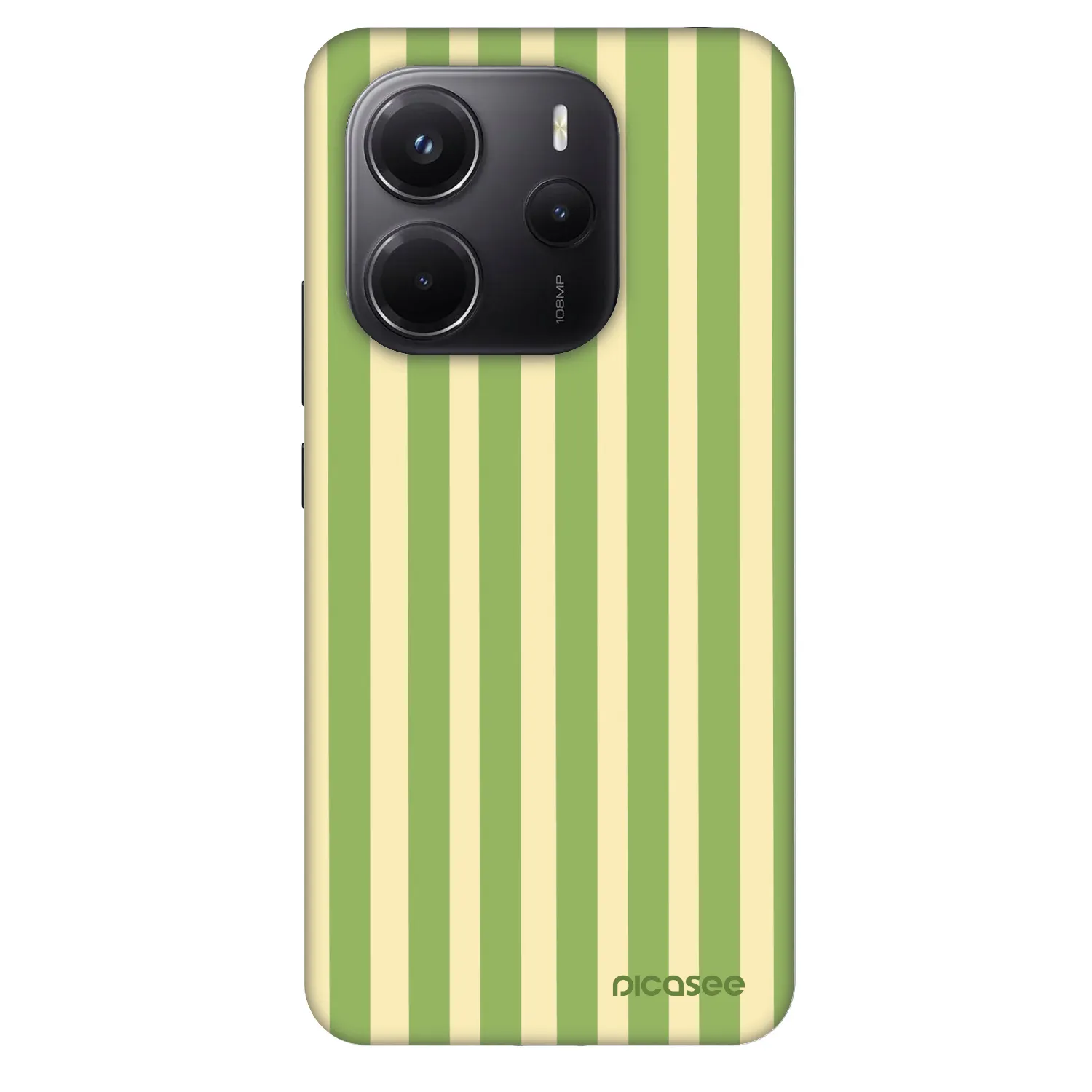 Picasee Fashion Case za Xiaomi Redmi Note 14 4G - Lines Matcha