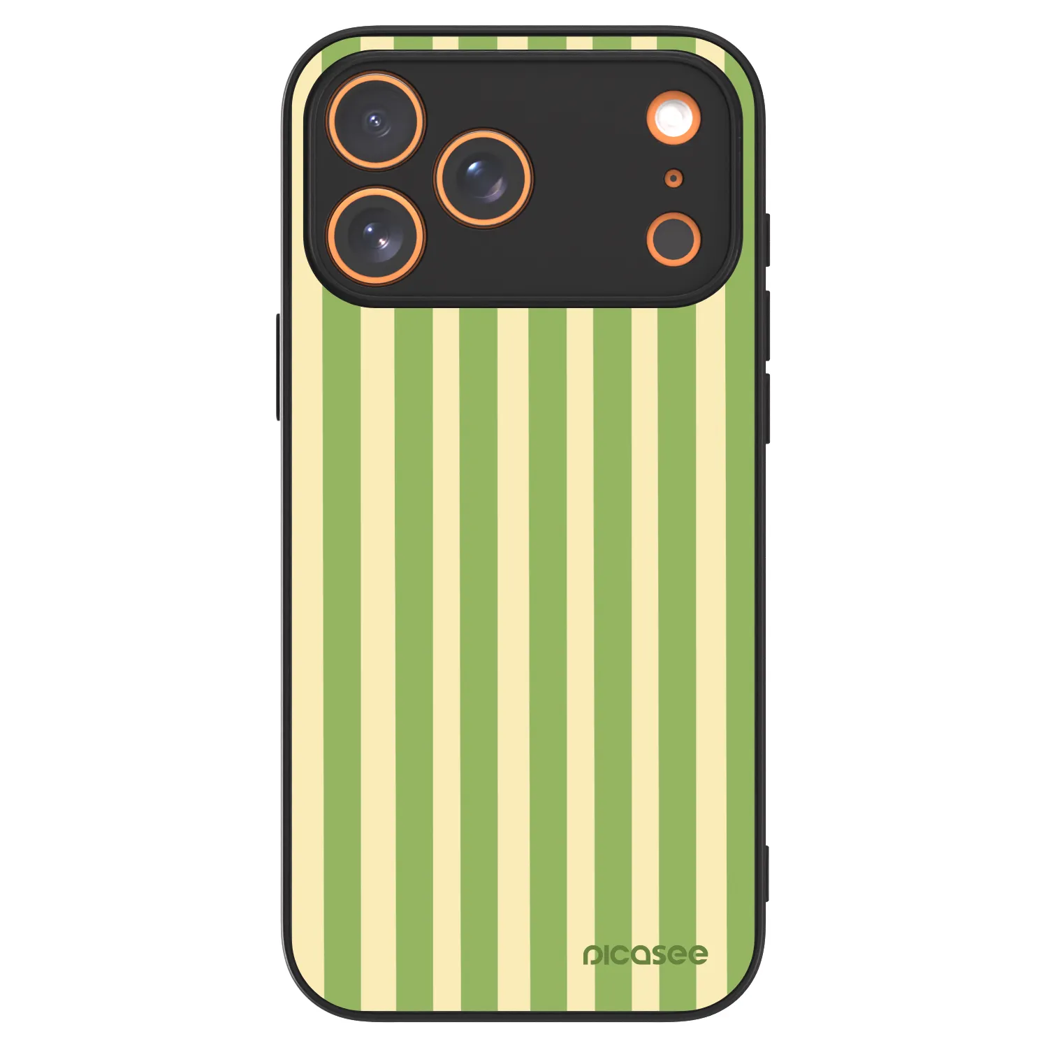 Picasee ULTIMATE CASE za Apple iPhone 18 Pro Max - Lines Matcha