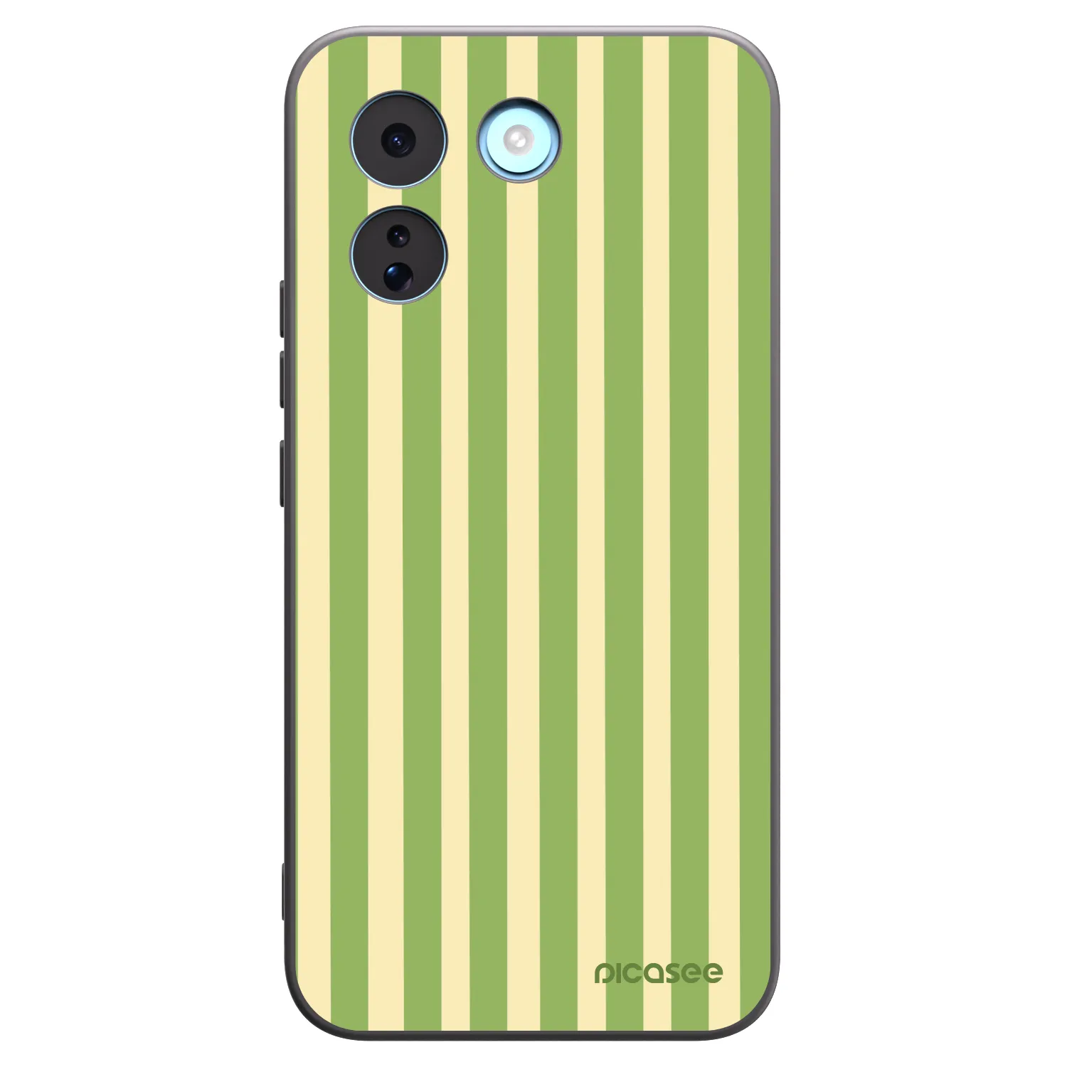Picasee silikonski črni ovitek za Xiaomi Redmi Note 17 Pro MAX 5G - Lines Matcha