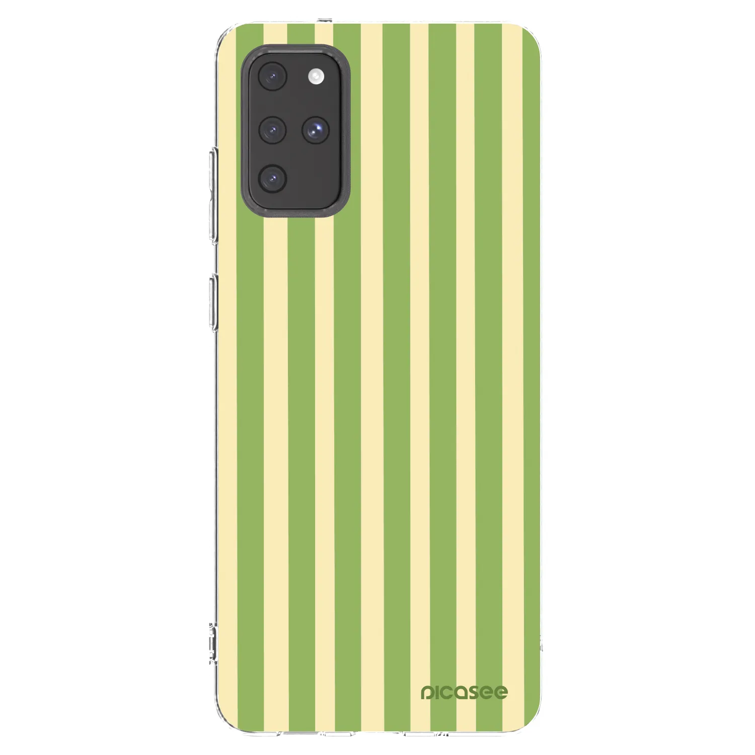 Picasee silikonski prozorni ovitek za Samsung Galaxy S20+ G985F - Lines Matcha