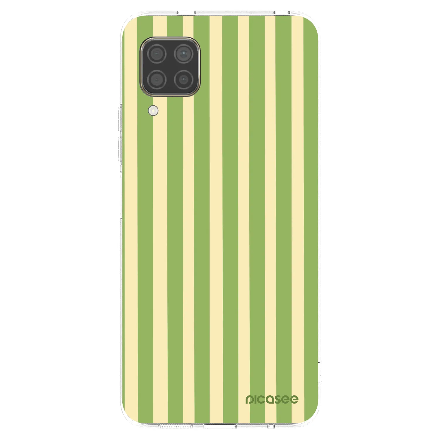 Picasee silikonski prozorni ovitek za Huawei P40 Lite - Lines Matcha