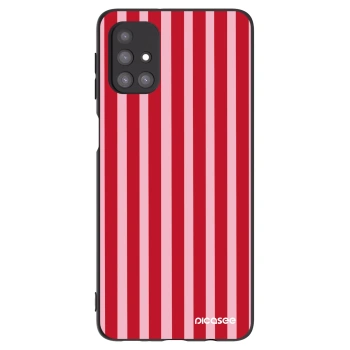 Ovitek za Samsung Galaxy M31s - Lines red