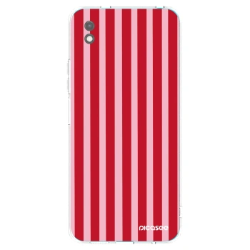 Picasee silikonski črni ovitek za Xiaomi Redmi 9A - Lines red