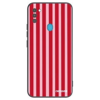 Ovitek za Samsung Galaxy M11 - Lines red