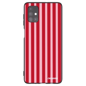 Ovitek za Samsung Galaxy M51 M515F - Lines red