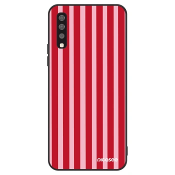 Ovitek za Samsung Galaxy A70 A705F - Lines red