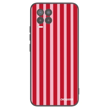 Ovitek za Realme 8 Pro - Lines red