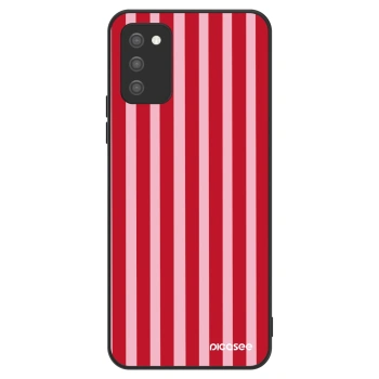 Ovitek za Samsung Galaxy A02s A025G - Lines red
