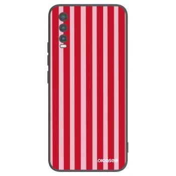 Ovitek za Vivo Y20s - Lines red
