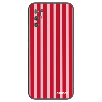 Picasee silikonski črni ovitek za Xiaomi Poco M3 Pro 5G - Lines red