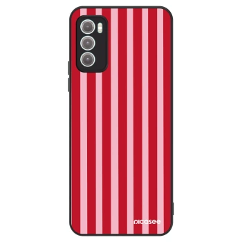 Ovitek za Motorola Moto G60 - Lines red