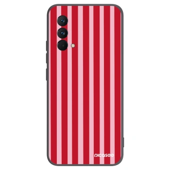 Picasee silikonski črni ovitek za Realme GT Master Edition 5G - Lines red