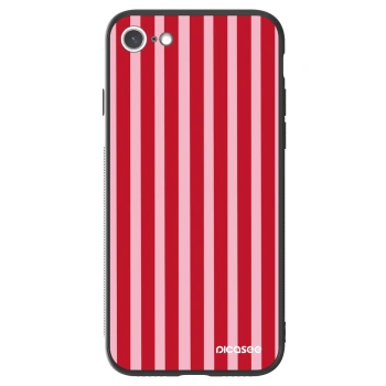 Picasee ULTIMATE CASE za Apple iPhone SE 2022 - Lines red