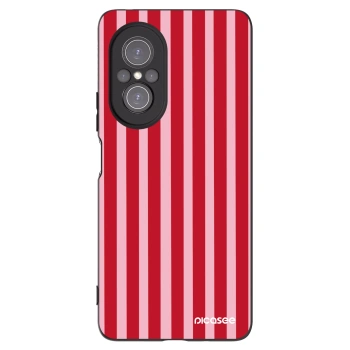 Picasee silikonski črni ovitek za Huawei Nova 9 SE - Lines red